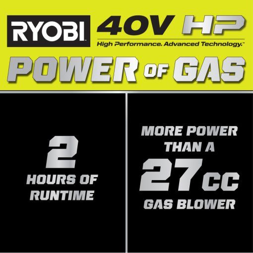 40V HP BRUSHLESS 730 CFM BLOWER - Image 2