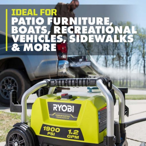 1900 PSI 1.2 GPM Electric Pressure Washer - Image 5