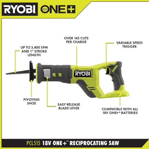 18V ONE+ 6-TOOL COMBO KIT - Image 5