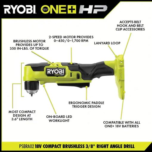 18V ONE+ HP Compact Brushless 6-Tool Combo Kit - Image 6