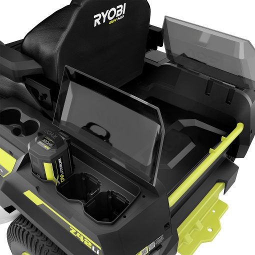 80V HP BRUSHLESS 42" LITHIUM ELECTRIC ZERO TURN RIDING MOWER KIT - Image 25