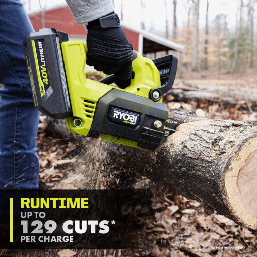 40V HP BRUSHLESS 12" TOP HANDLE CHAINSAW KIT - Image 8