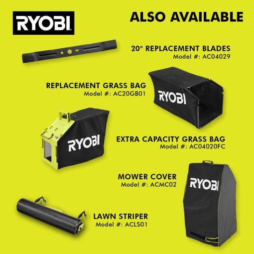 40V HP BRUSHLESS 20" PUSH MOWER KIT - Image 10