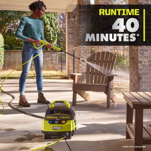 40V HP BRUSHLESS 1200 PSI 1.0 GPM PRESSURE WASHER - Image 7