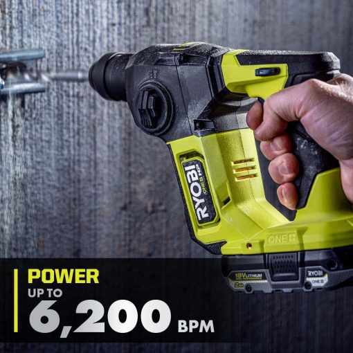 18V ONE+ HP COMPACT BRUSHLESS 5/8" SDS-PLUS ROTARY HAMMER - Image 4