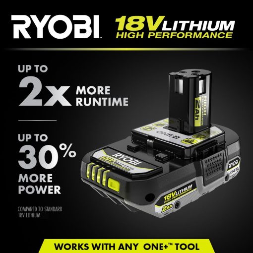18V ONE+ LITHIUM HIGH PERFORMANCE STARTER KIT WITH FREE 18V ONE+ HP COMPACT BRUSHLESS ONE-HANDED RECIPROCATING SAW - Image 6