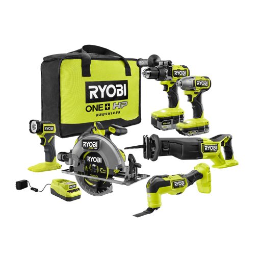 18V ONE+ HP Brushless 6-Tool Combo Kit