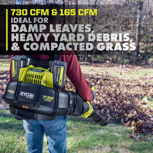 40V HP BRUSHLESS 730 CFM BACKPACK BLOWER KIT - Image 6