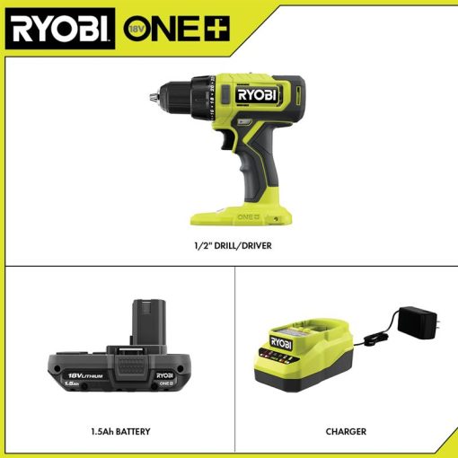 18V ONE+ 1/2" Drill/Driver Kit - 图片 2