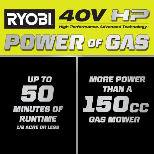 40V HP BRUSHLESS 20" SELF-PROPELLED MULTI-BLADE MOWER KIT - Image 2