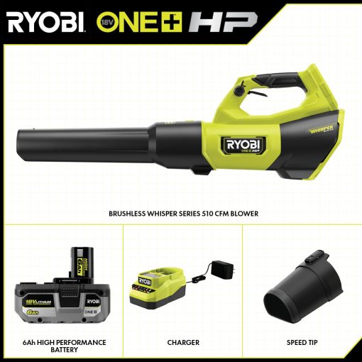 18V ONE+ HP BRUSHLESS 510 CFM BLOWER KIT - Image 3