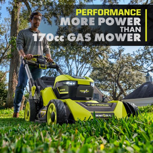 40V HP BRUSHLESS 21" SELF-PROPELLED AWD MULTI-BLADE MOWER KIT - Image 7