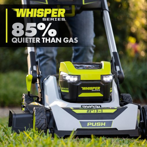 40V HP BRUSHLESS 21" MULTI-BLADE PUSH MOWER KIT - Image 7
