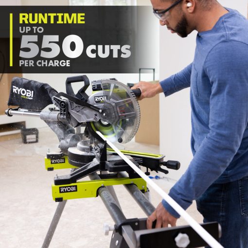 18V ONE+ HP BRUSHLESS 10" SLIDING COMPOUND MITER SAW - Image 6
