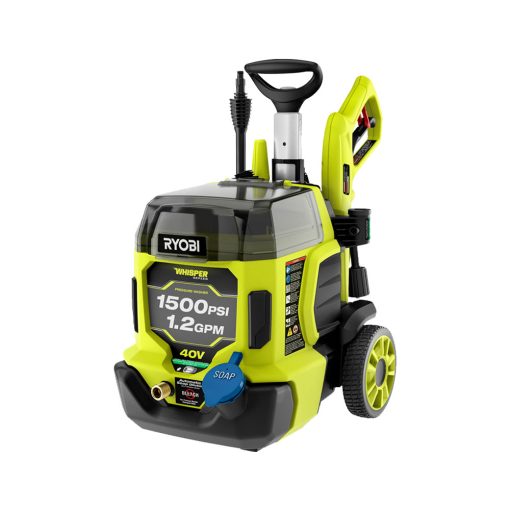40V HP BRUSHLESS WHISPER SERIES 1500 PSI 1.2 GPM PRESSURE WASHER