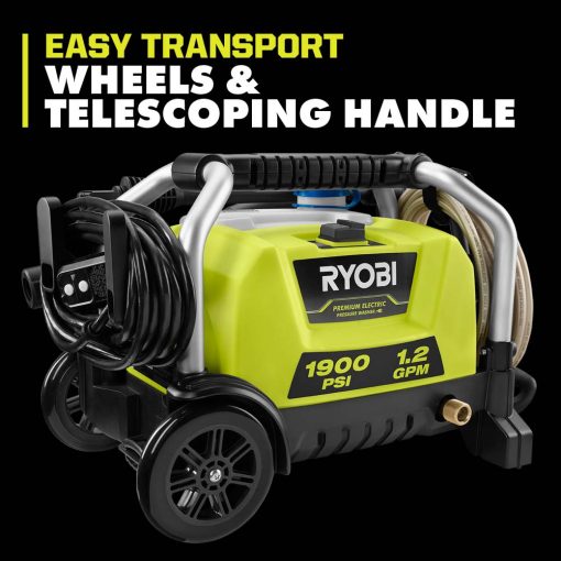 1900 PSI 1.2 GPM Electric Pressure Washer - Image 6