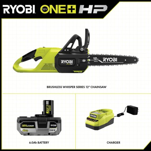 18V ONE+ HP BRUSHLESS WHISPER SERIES 12" CHAINSAW KIT - Image 2