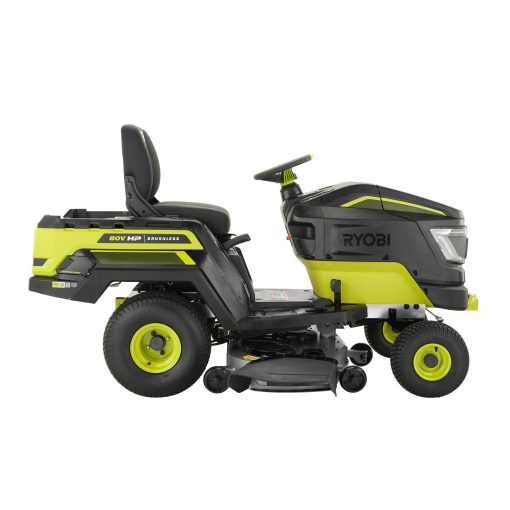 80V HP BRUSHLESS 46" BATTERY CORDLESS ELECTRIC RIDING LAWN TRACTOR KIT - Image 18