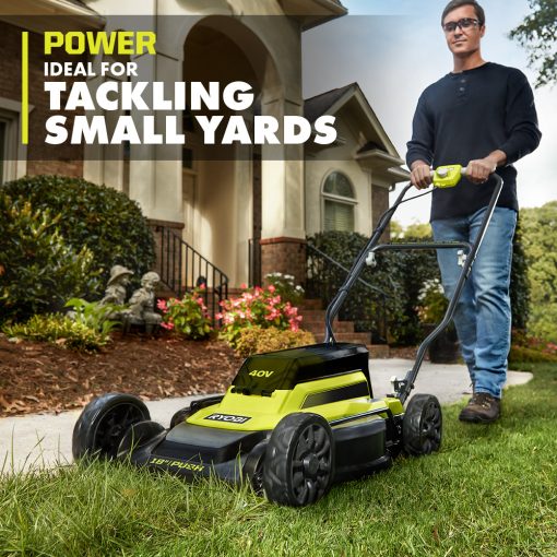 40V 18" 2-IN-1 PUSH MOWER KIT - Image 4
