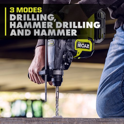 18V ONE+ HP Brushless 1" SDS-Plus Rotary Hammer - Image 5