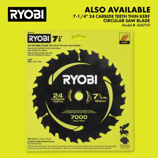 18V ONE+ HP Brushless 7-1/4" Circular Saw - Image 11