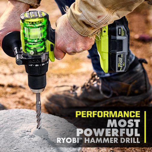 18V ONE+ HP Brushless 1/2" Hammer Drill Kit - Image 3