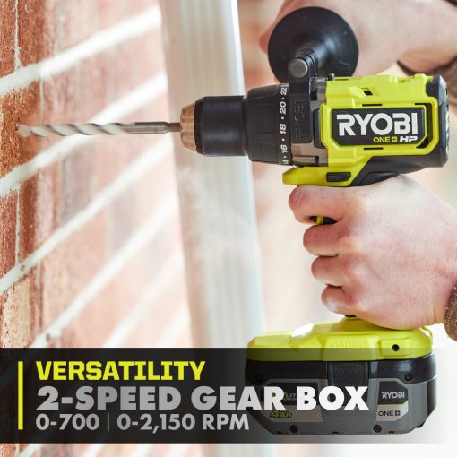 18V ONE+ HP Brushless 1/2" Hammer Drill - Image 6