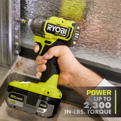 18V ONE+ HP Brushless 4-Mode 1/4" Hex Impact Driver - Image 4
