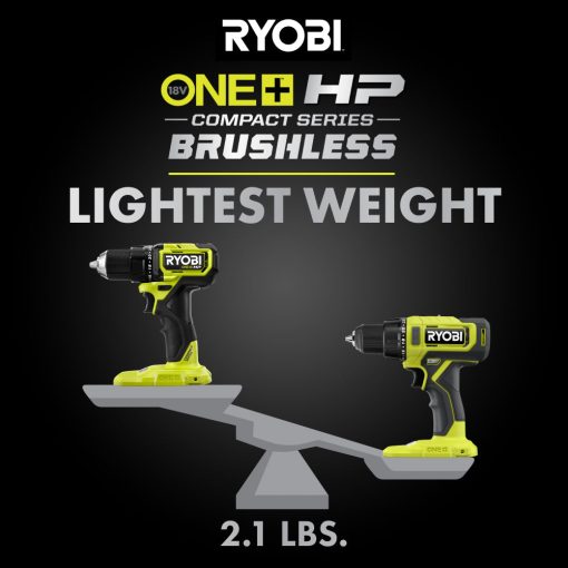 18V ONE+ HP Compact Brushless 1/2" Drill/Driver Kit - 图片 5