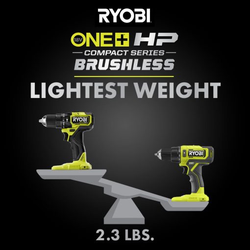 18V ONE+ HP COMPACT BRUSHLESS 1/2" HAMMER DRILL - Image 4