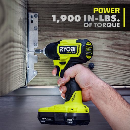 18V ONE+ HP COMPACT BRUSHLESS 1/4" HEX IMPACT DRIVER - Image 6