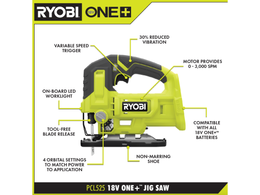 18V ONE+ JIG SAW KIT - Image 2