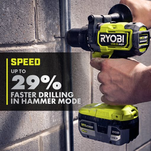 18V ONE+ HP Brushless 1/2" Hammer Drill Kit - Image 2