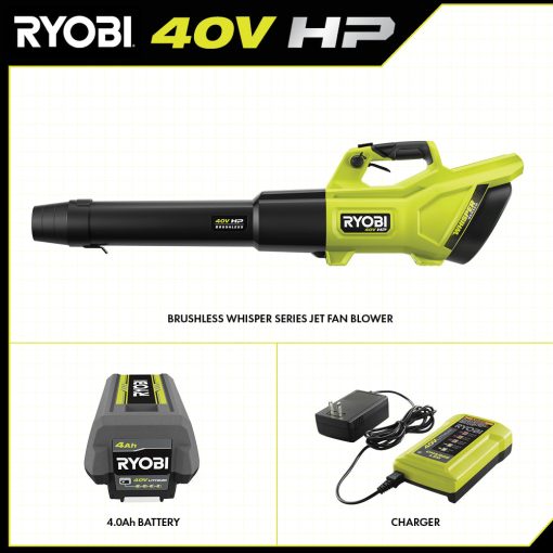 40V HP BRUSHLESS 600 CFM WHISPER SERIES BLOWER KIT - Image 3