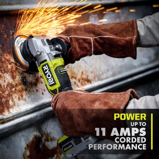 18V ONE+ HP BRUSHLESS 4-1/2" ANGLE GRINDER/CUT-OFF TOOL KIT - Image 3