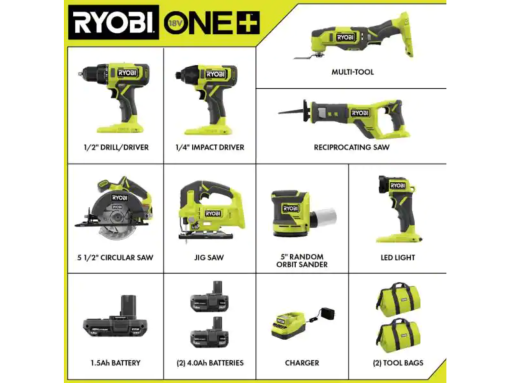 18V ONE+ 8-Tool Combo Kit - 图片 2