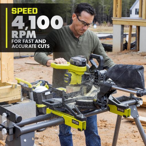 18V ONE+ HP BRUSHLESS 10" SLIDING COMPOUND MITER SAW - Image 4