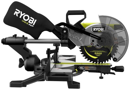 18V ONE+ HP BRUSHLESS 10" SLIDING COMPOUND MITER SAW - Image 9