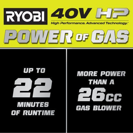 40V HP BRUSHLESS 600 CFM WHISPER SERIES BLOWER KIT - Image 2