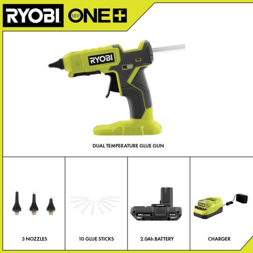 18V ONE+ DUAL TEMPERATURE GLUE GUN KIT - 图片 2
