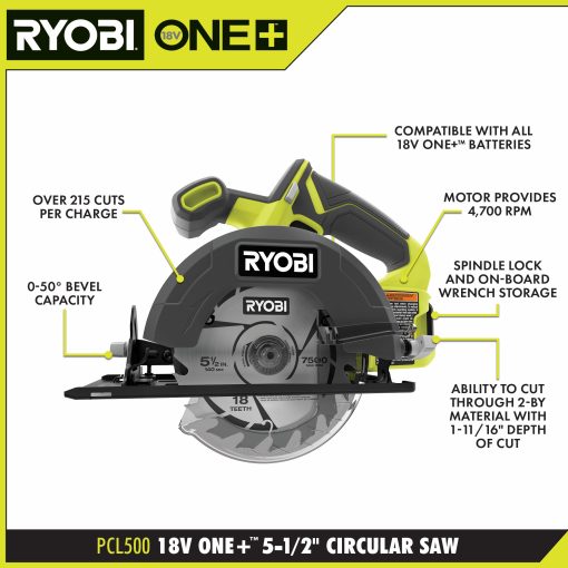 18V ONE+ 6-TOOL COMBO KIT - Image 4