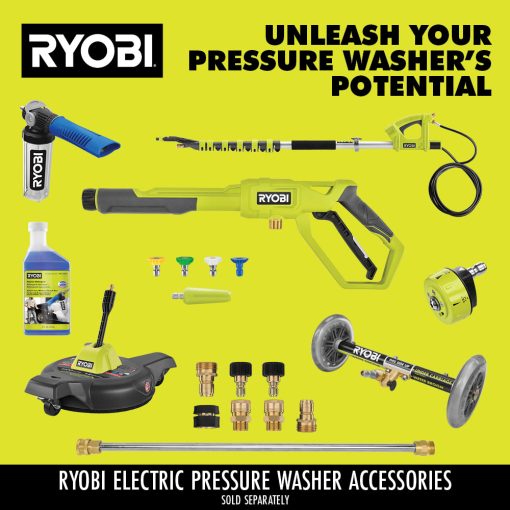 BRUSHLESS 2500 PSI ELECTRIC PRESSURE WASHER WITH FREE 12" 2300 PSI SURFACE CLEANER - Image 8