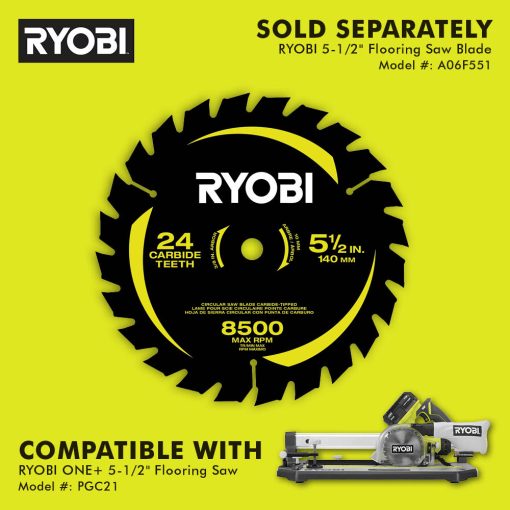 18V ONE+ 5-1/2" Flooring Saw Kit - Image 9