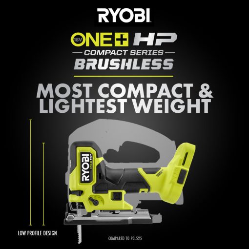 18V ONE+ HP COMPACT BRUSHLESS BARREL GRIP JIG SAW - Image 3